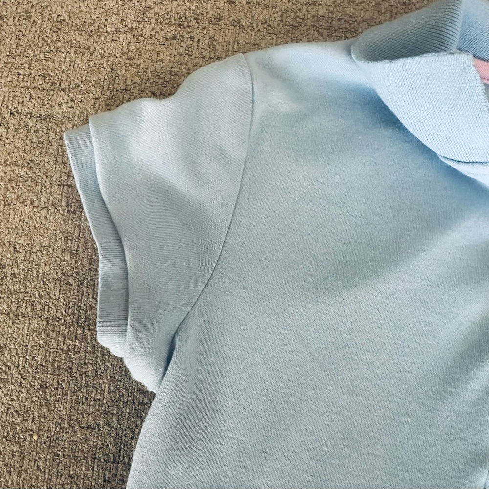 Kids Nautica Polo Shirts - Blue and Pink - Picture 3 of 4